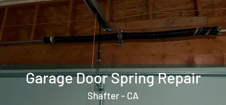  Garage Door Spring Repair Shafter - CA