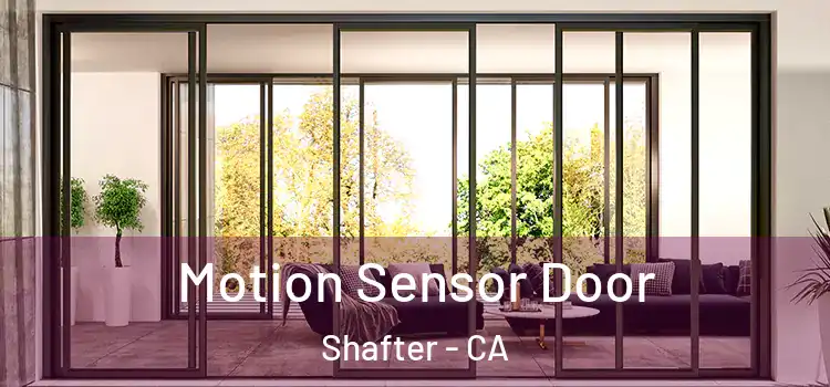 Motion Sensor Door Shafter - CA